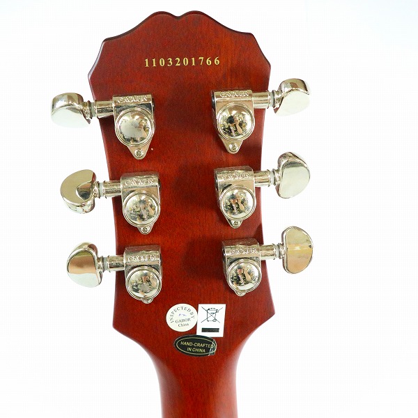 実際に弊社で買取させて頂いた★Epiphone/エピフォン Worn G-400 SG サテンフィニッシュ エレキギター  動作確認済みの画像 3枚目