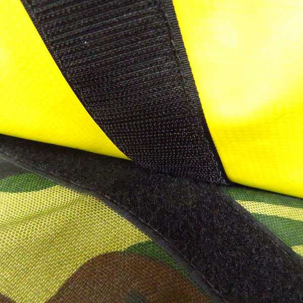 実際に弊社で買取させて頂いたManhattan Portage/マンハッタンポーテージ カモフラ/迷彩柄 メッセンジャーバッグ イエロータグの画像 5枚目