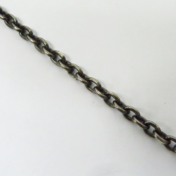 実際に弊社で買取させて頂いたDEAL DESIGN/ディールデザイン スカルスペード キーペンダント ネックレス SV925の画像 5枚目