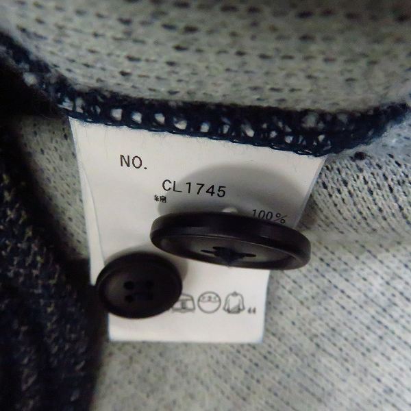 実際に弊社で買取させて頂いたBLUE BLUE/ブルーブルー INDIGO DYE インディゴテーラードジャケット 2の画像 3枚目