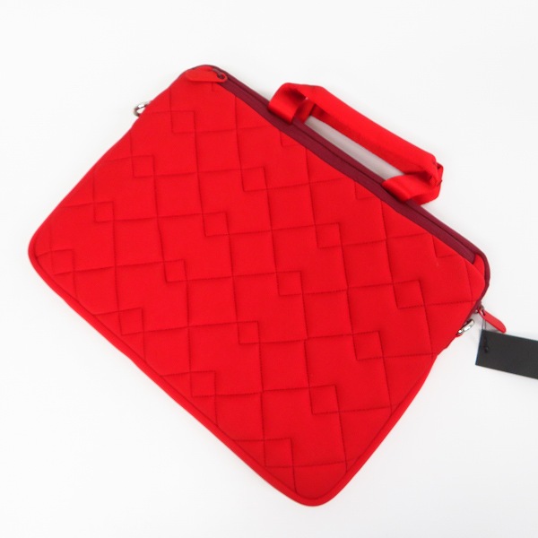 実際に弊社で買取させて頂いた【未使用】MARC BY MARC JACOBS/マークバイマークジェイコブス 2WAY PCケース/ブリーフケース ROSEY RED M0005244の画像 1枚目