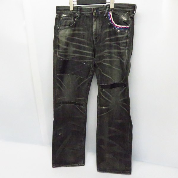 NEIGHBORHOOD/ネイバーフッド 11AW BEADED SAVAGE MID サベージ デニム