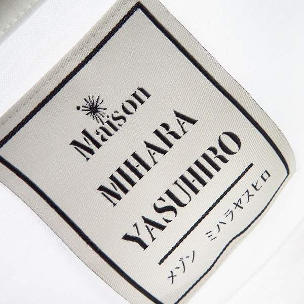 実際に弊社で買取させて頂いたMaison Mihara Yasuhiro/メゾンミハラヤスヒロ サスペンダーTシャツ/46の画像 3枚目