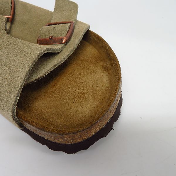 実際に弊社で買取させて頂いたBIRKENSTOCK/ビルケンシュトック ZURICH/チューリッヒ スエード サンダル 1009532/26.5の画像 5枚目