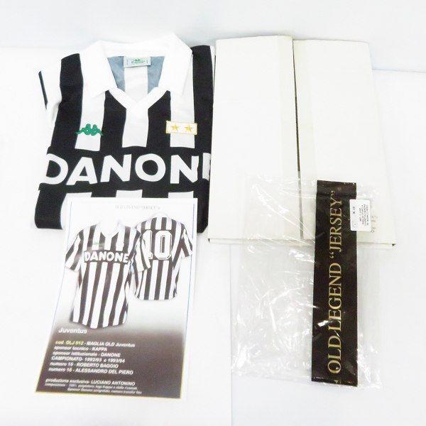 実際に弊社で買取させて頂いたkappa/カッパ ユヴェントスFC  #10 ロベルト バッジョ 92-93 ホーム ユニフォーム/Lの画像 7枚目
