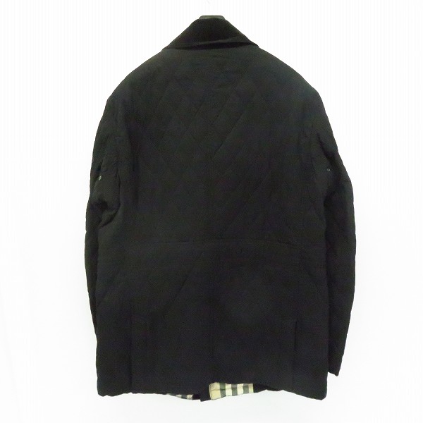 実際に弊社で買取させて頂いたBURBERRY LONDON/バーバリーロンドン コーデュロイ キルティングジャケット/LLの画像 1枚目