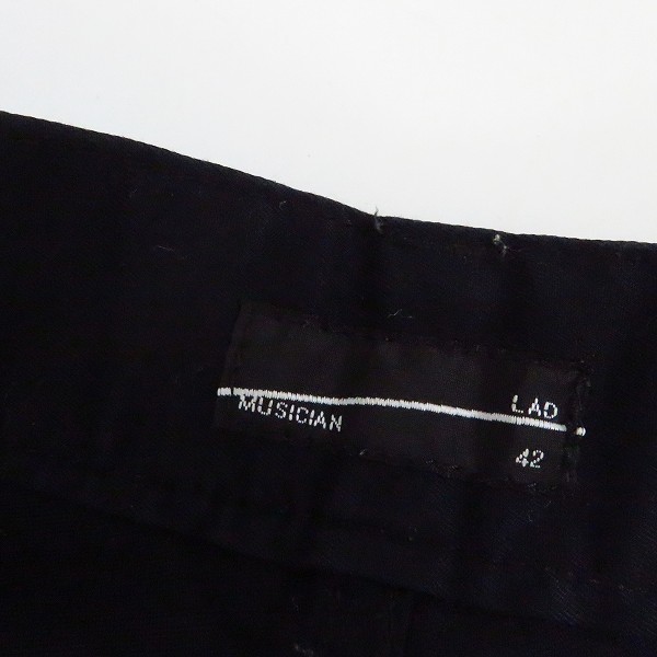 実際に弊社で買取させて頂いたLAD MUSICIAN/ラッドミュージシャン スキニーパンツ/42の画像 3枚目