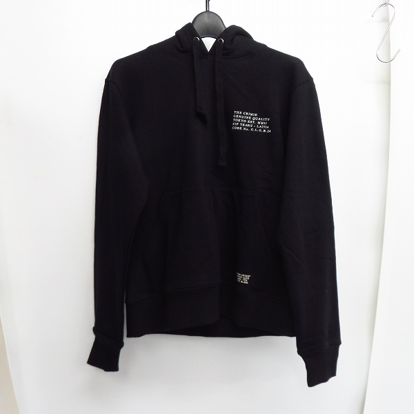 実際に弊社で買取させて頂いたCRIMIE/クライミー SWEAT PARKA MILITARY CODE/スウェット パーカー ミリタリーコード フーディー C1K1-SW13/S