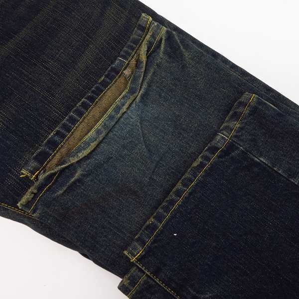 実際に弊社で買取させて頂いたthe viridi-anne/ザヴィリジアン ボタンフライデニムパンツ/46の画像 8枚目