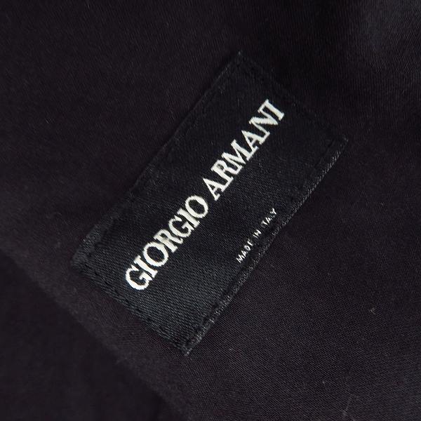 実際に弊社で買取させて頂いたGIORGIO ARMANI/ジョルジオアルマーニ ジップポケット付き プルオーバージャケット 50の画像 6枚目