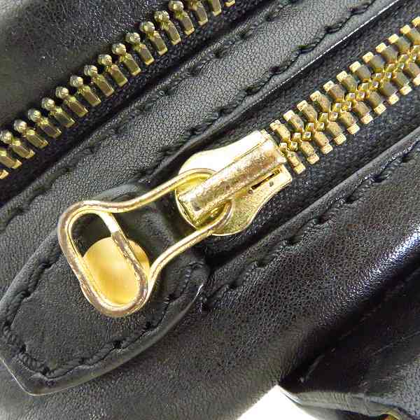 実際に弊社で買取させて頂いたJIMMY CHOO/ジミーチュウ ロゴプレート レザーハンドバッグ の画像 5枚目