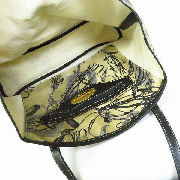 実際に弊社で買取させて頂いたcollection PRIVEE?/コレクションプリヴェ 総柄トートバッグ ベージュの画像 3枚目