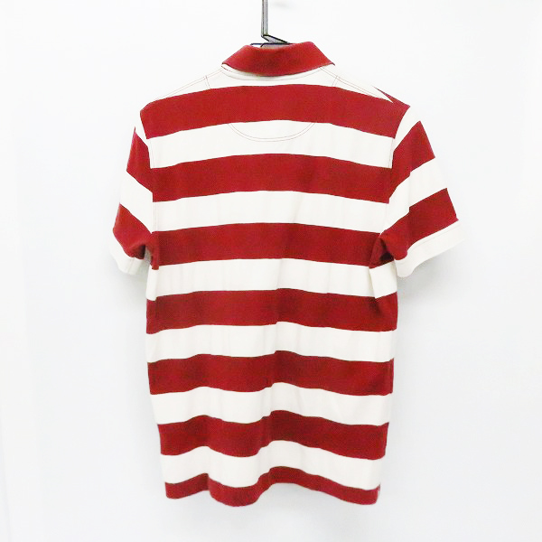 実際に弊社で買取させて頂いたHUGO BOSS/ヒューゴボス ボーダーポロシャツ レギュラーフィット Mの画像 1枚目