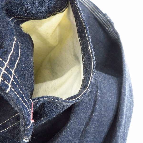 実際に弊社で買取させて頂いたSUGAR CANE/シュガーケーン 10oz デニム ペインターパンツ ワーク SC41633 Size：34×32の画像 7枚目