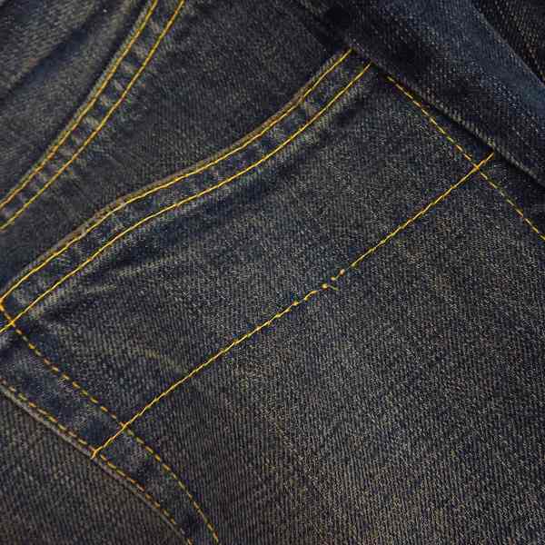 実際に弊社で買取させて頂いたthe viridi-anne/ザヴィリジアン ボタンフライデニムパンツ/46の画像 7枚目