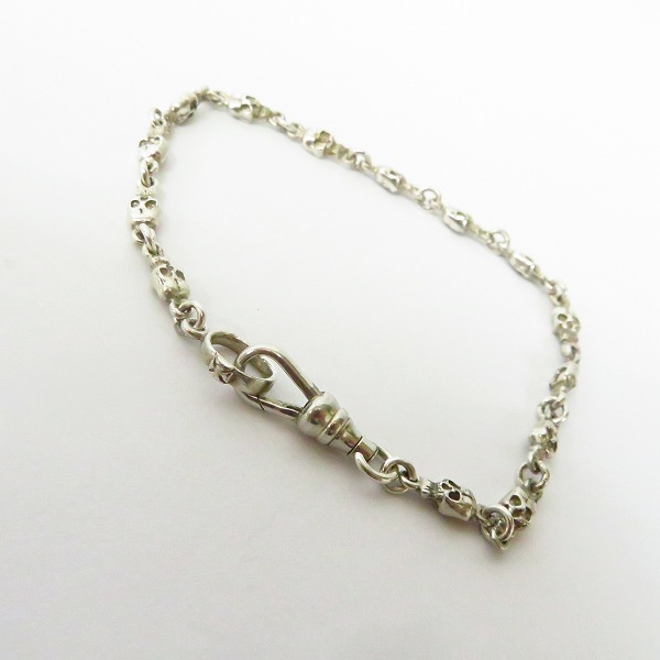 実際に弊社で買取させて頂いたLoree Rodkin/ローリーロドキン タイニースカルリンク ブレスレット 