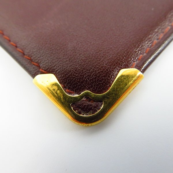 実際に弊社で買取させて頂いたCartier/カルティエ マストライン 小銭入れ/コインケースの画像 7枚目