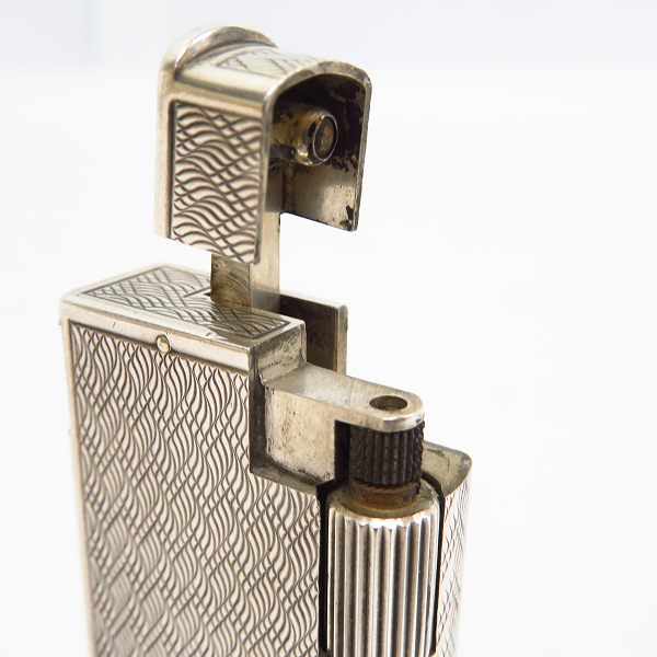 実際に弊社で買取させて頂いたdunhill/ダンヒル ローラー ガスライター シルバー の画像 5枚目