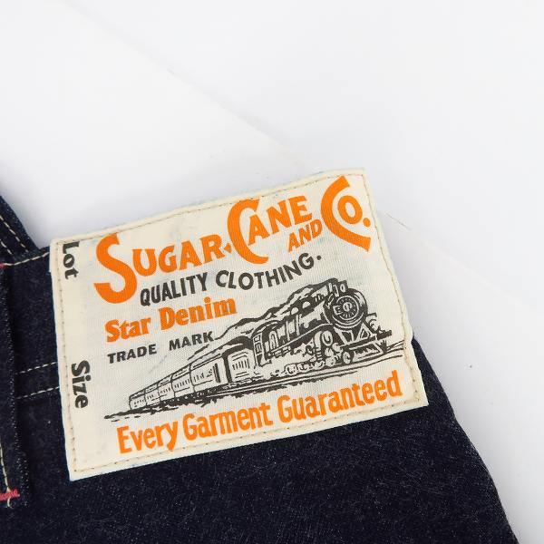 実際に弊社で買取させて頂いたSUGAR CANE/シュガーケーン 10oz デニム ペインターパンツ ワーク SC41633 Size：34×32の画像 2枚目