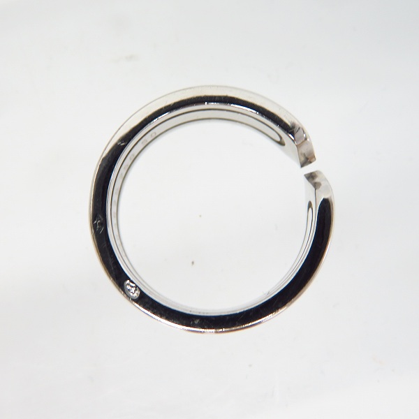 実際に弊社で買取させて頂いたCARTIER/カルティエ K18WG/750 C2 リング/指輪 size:50/10.5号の画像 3枚目