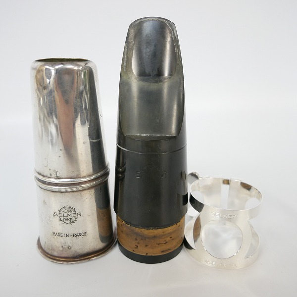 実際に弊社で買取させて頂いた★H.SELMER/セルマー コントラバス クラリネット マウスピース/ハードケース付きの画像 8枚目