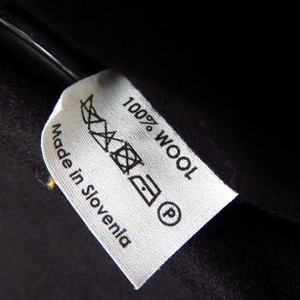 実際に弊社で買取させて頂いた【未使用】DRIES VAN NOTEN/ドリスヴァンノッテン FOX BROTHERS メルトンウール ロングＰコート/44の画像 5枚目