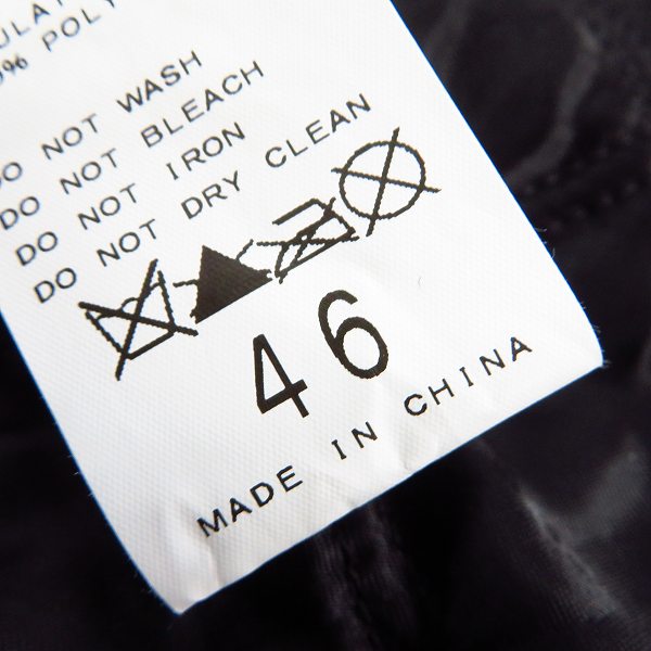 実際に弊社で買取させて頂いたEDIFICE/エディフィス レザー切替 メルトン ライダースジャケット/46の画像 3枚目