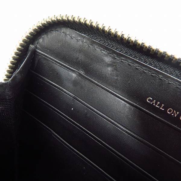 実際に弊社で買取させて頂いたTHE CRIMIE/クライミー ラウンドジップ/ファスナー レザーウォレット/長財布の画像 7枚目