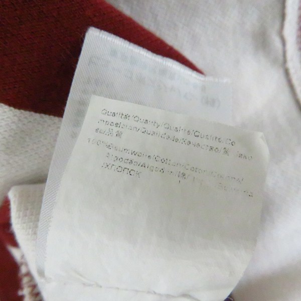 実際に弊社で買取させて頂いたHUGO BOSS/ヒューゴボス ボーダーポロシャツ レギュラーフィット Mの画像 5枚目