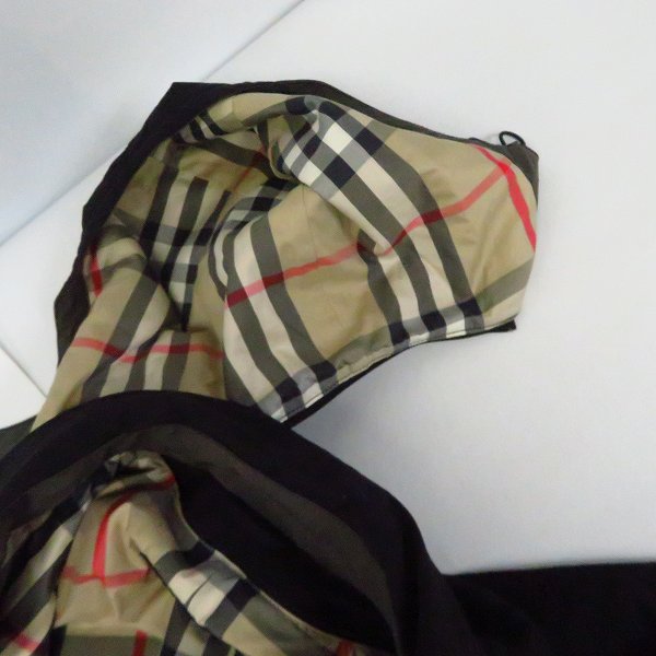実際に弊社で買取させて頂いたBURBERRY LONDON/バーバリー ロンドン マウンテンパーカー ノバチェック コート ジャケット  NOH89/LLの画像 7枚目