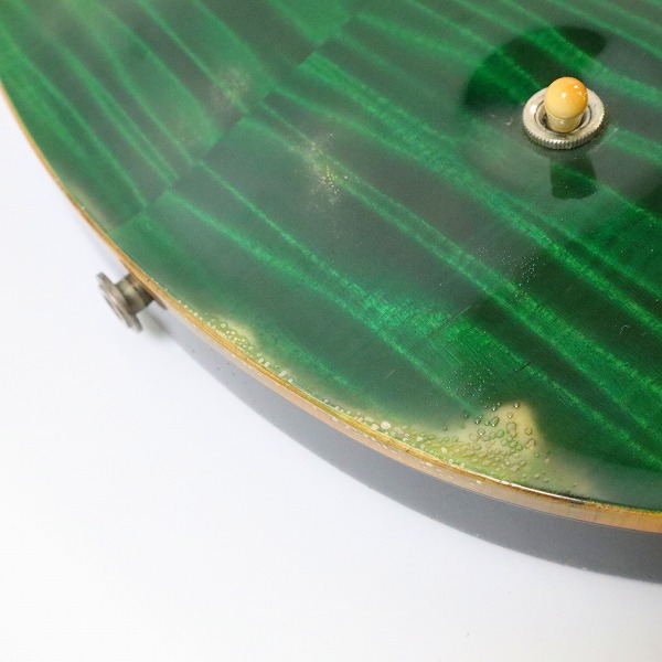 実際に弊社で買取させて頂いた★Paul Reed Smith/ポールリードスミス Custom 22 Emerald Green 10TOP エレキギター ハードケース付きの画像 6枚目
