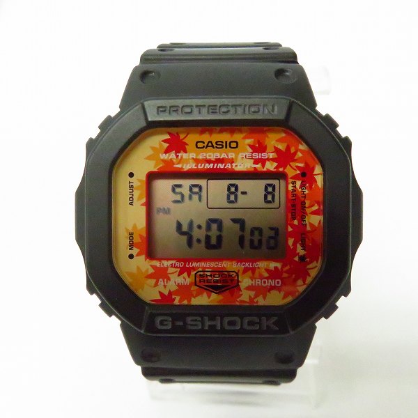 実際に弊社で買取させて頂いたG-SHOCK/Gショック Kyo Momiji Color/紅葉カラー DW-5600TAL-1JRの画像 0枚目