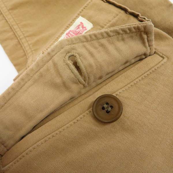 実際に弊社で買取させて頂いたHOLLYWOOD RANCH MARKET/ハリウッドランチマーケット/ハリラン チノカーゴパンツ ベージュ 2の画像 7枚目