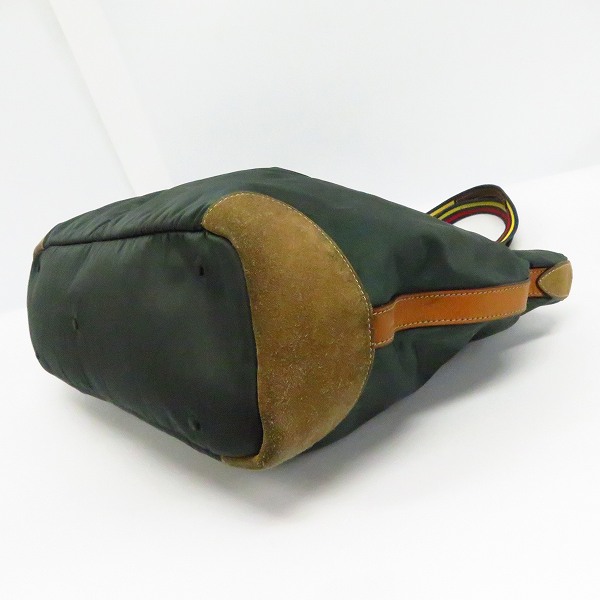 実際に弊社で買取させて頂いたDaniel&Bob/ダニエル＆ボブ レザー切り返し ナイロン トートバッグの画像 2枚目