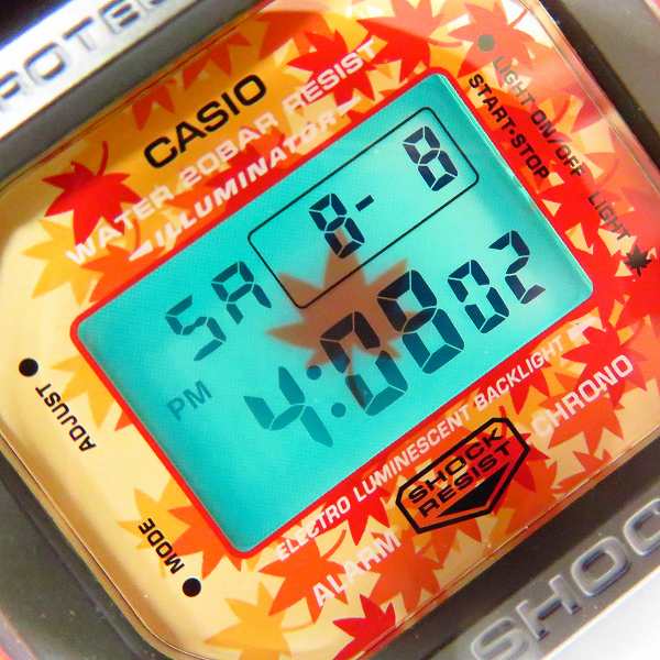 実際に弊社で買取させて頂いたG-SHOCK/Gショック Kyo Momiji Color/紅葉カラー DW-5600TAL-1JRの画像 5枚目