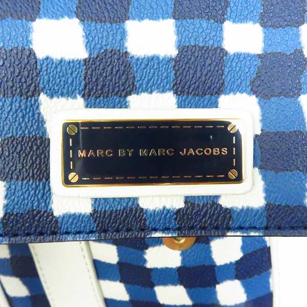 実際に弊社で買取させて頂いたMARC BY MARC JACOBS/マークバイマークジェイコブス 2WAY PCケース/ブリーフケース WHITE BIRCH MULTIの画像 4枚目