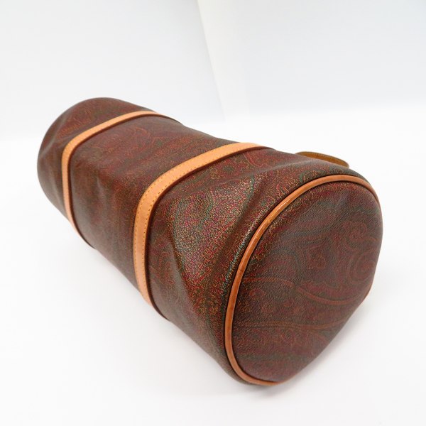 実際に弊社で買取させて頂いたETRO/エトロ ペイズリー柄/総柄 ミニドラムバッグ/ハンドバッグの画像 2枚目