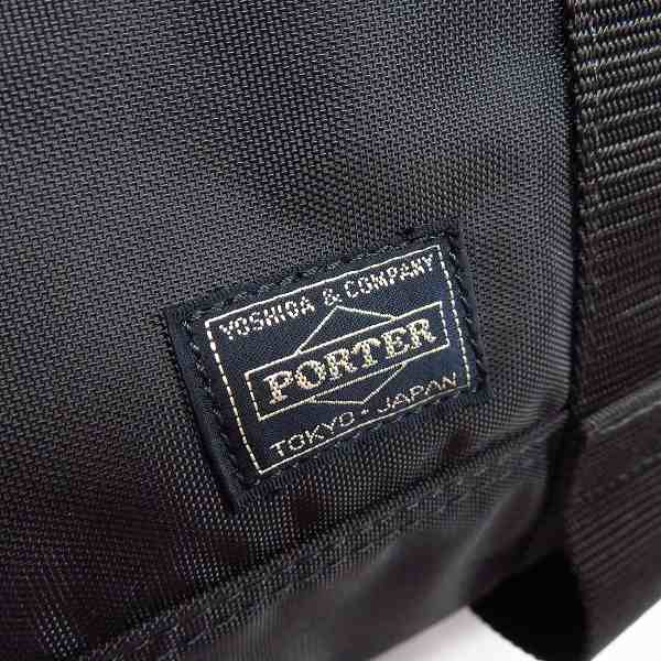 実際に弊社で買取させて頂いたgood enough×PORTER/グッドイナフ×ポーター ボストンバッグ ブラックの画像 3枚目
