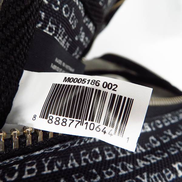 実際に弊社で買取させて頂いた【未使用】MARC BY MARC JACOBS/マークバイマークジェイコブス 総ロゴ バックパック/リュック M0005186の画像 5枚目