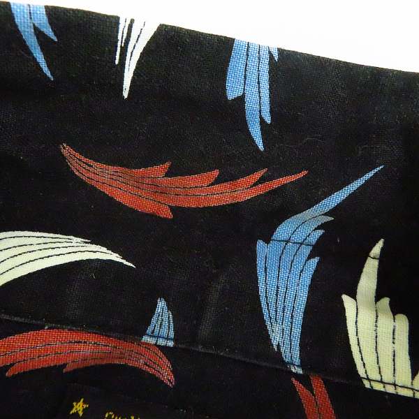 実際に弊社で買取させて頂いたCALEE/キャリー  オープンカラー 総柄 長袖 シャツ/Ｍの画像 5枚目