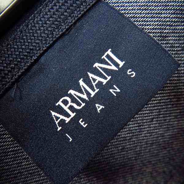 実際に弊社で買取させて頂いたARMANI JEANS/アルマーニ ジーンズ 胸ロゴワッペン ポロシャツ/Sの画像 2枚目