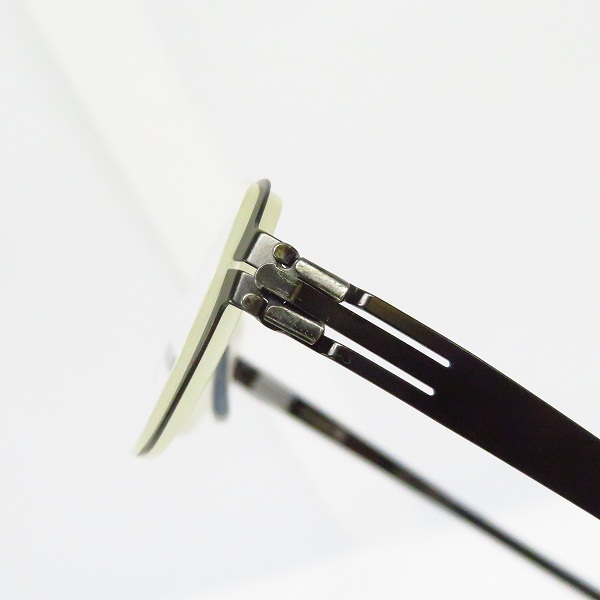 実際に弊社で買取させて頂いたic! berlin/アイシーベルリン model klara メガネフレーム/アイウェア 863424の画像 6枚目