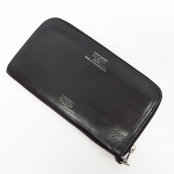 実際に弊社で買取させて頂いたTHE CRIMIE/クライミー ラウンドジップ/ファスナー レザーウォレット/長財布