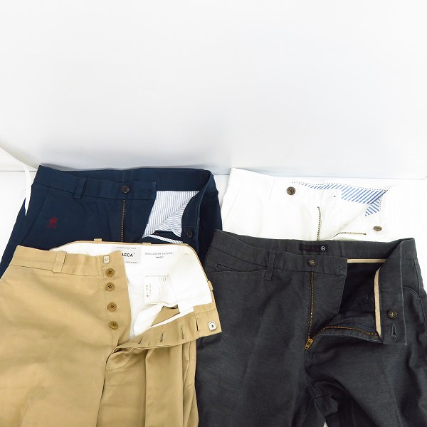 実際に弊社で買取させて頂いたYAECA/ヤエカ Brooks Brothers/ブルックスブラザーズ 他 パンツ size：M/W28/29/W30 4点セットの画像 4枚目