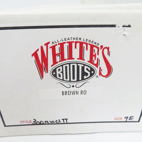 実際に弊社で買取させて頂いたWhitesBoots/ホワイツブーツ OXFORD/オックスフォード ブーツ 9Eの画像 8枚目