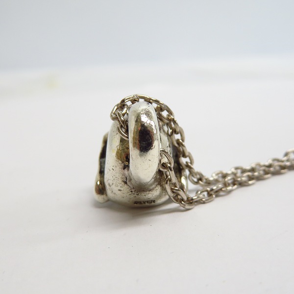 実際に弊社で買取させて頂いた【ギャラ付き】THIRTEEN DESIGNS/サーティーンデザインズ スカルヘッド ペンダントトップ/ネックレスの画像 2枚目