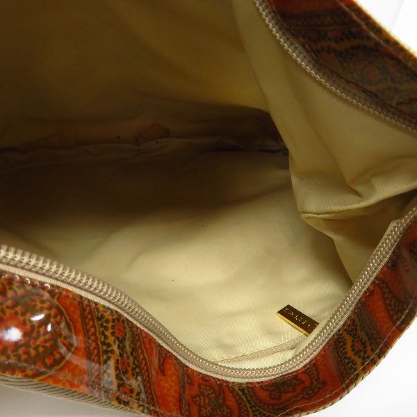 実際に弊社で買取させて頂いたETRO/エトロ ペイズリー柄切替 ショルダーバッグの画像 3枚目