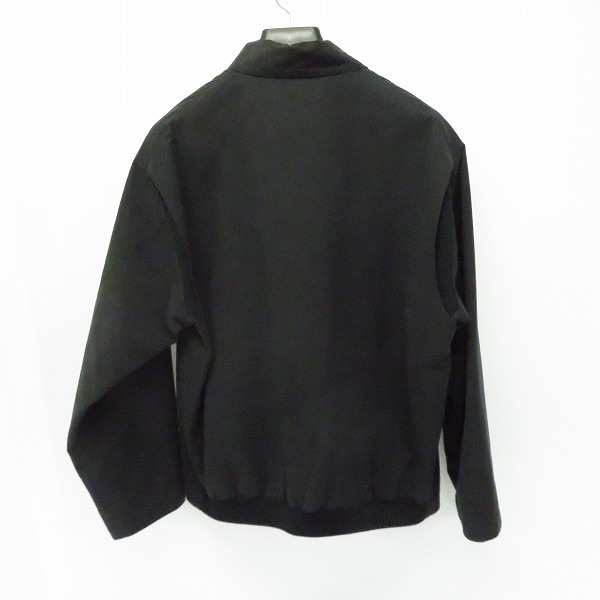 実際に弊社で買取させて頂いたBURBERRY GOLF/バーバリー ゴルフ ジップアップジャケット ブラック size：Lの画像 1枚目