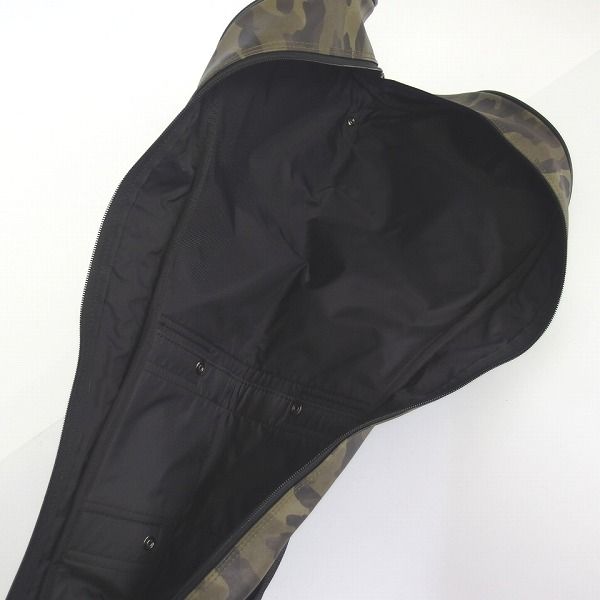 実際に弊社で買取させて頂いたBARNEYS NEW YORK/バーニーズニューヨーク 迷彩/カモフラージュ柄 クラブケース/ゴルフバッグの画像 5枚目