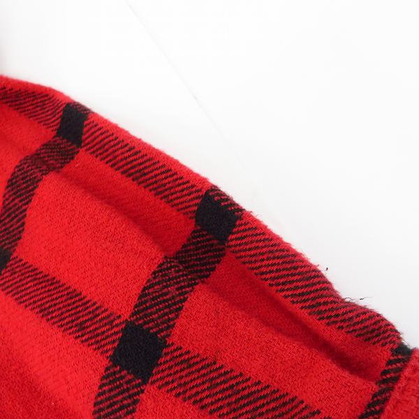 実際に弊社で買取させて頂いたFINESSE×GOOD ENOUGH/フィネス×グッドイナフ ブロックチェック ネルシャツ Mの画像 9枚目